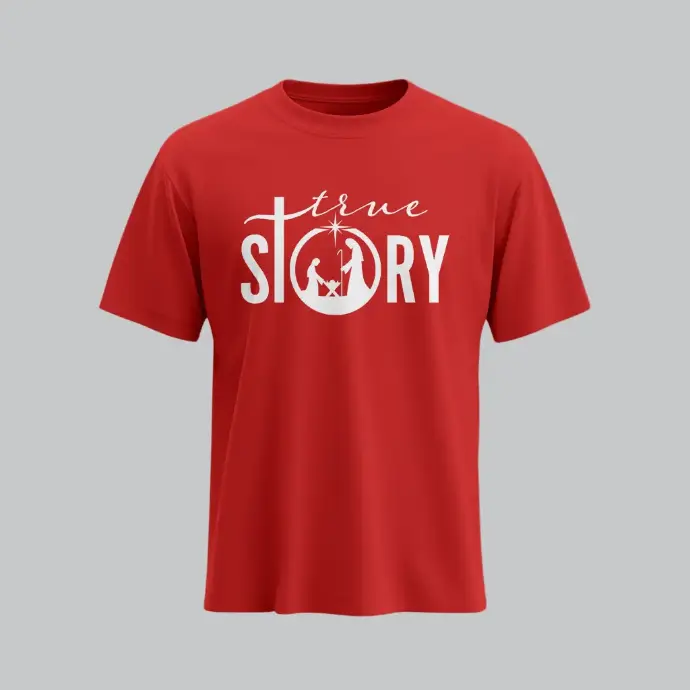 True Story | Nativity Christmas T-Shirt | Unisex | Sale