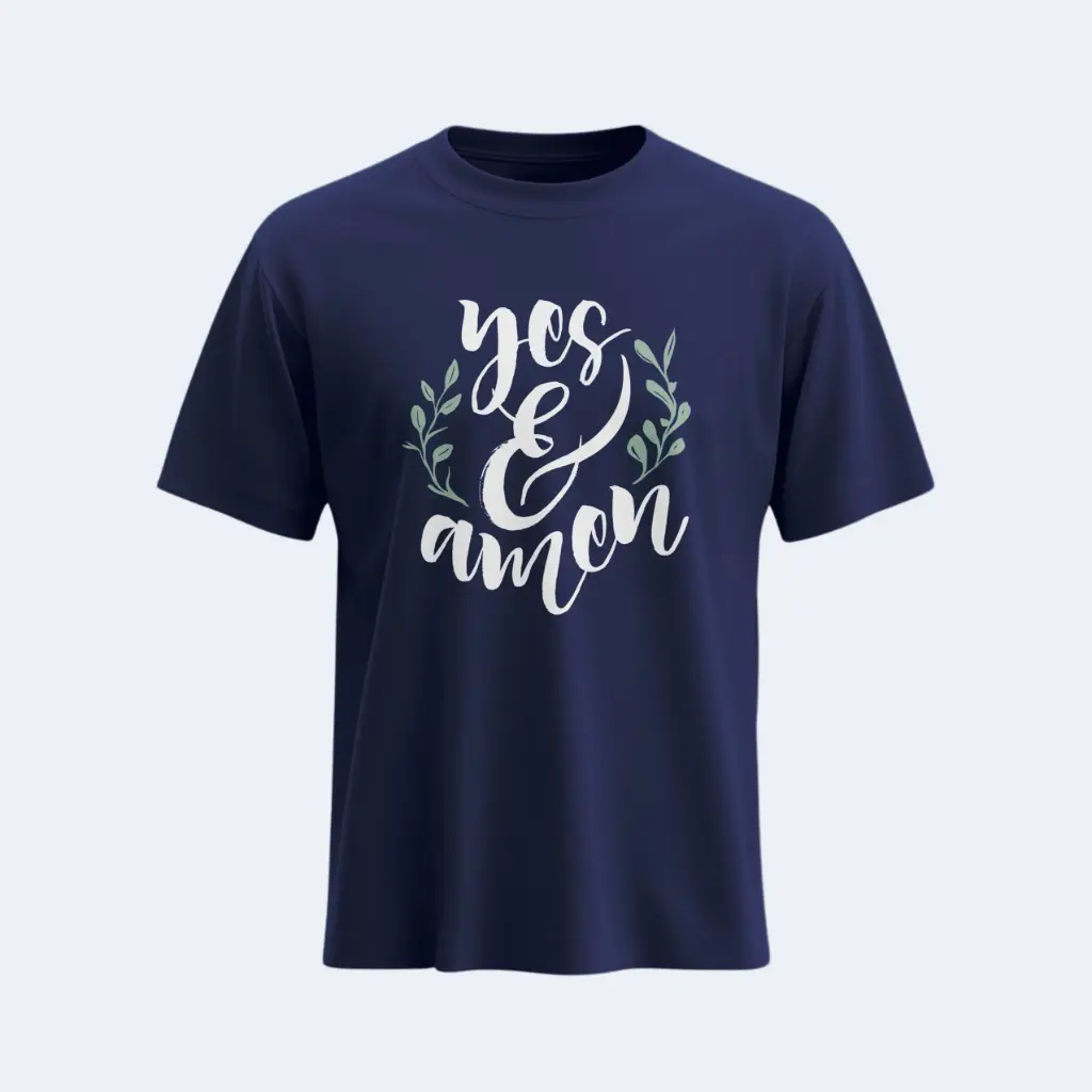 Yes & Amen | 2 Corinthians 1:20 | Christian Bible Verse T-Shirt | Women | Sale