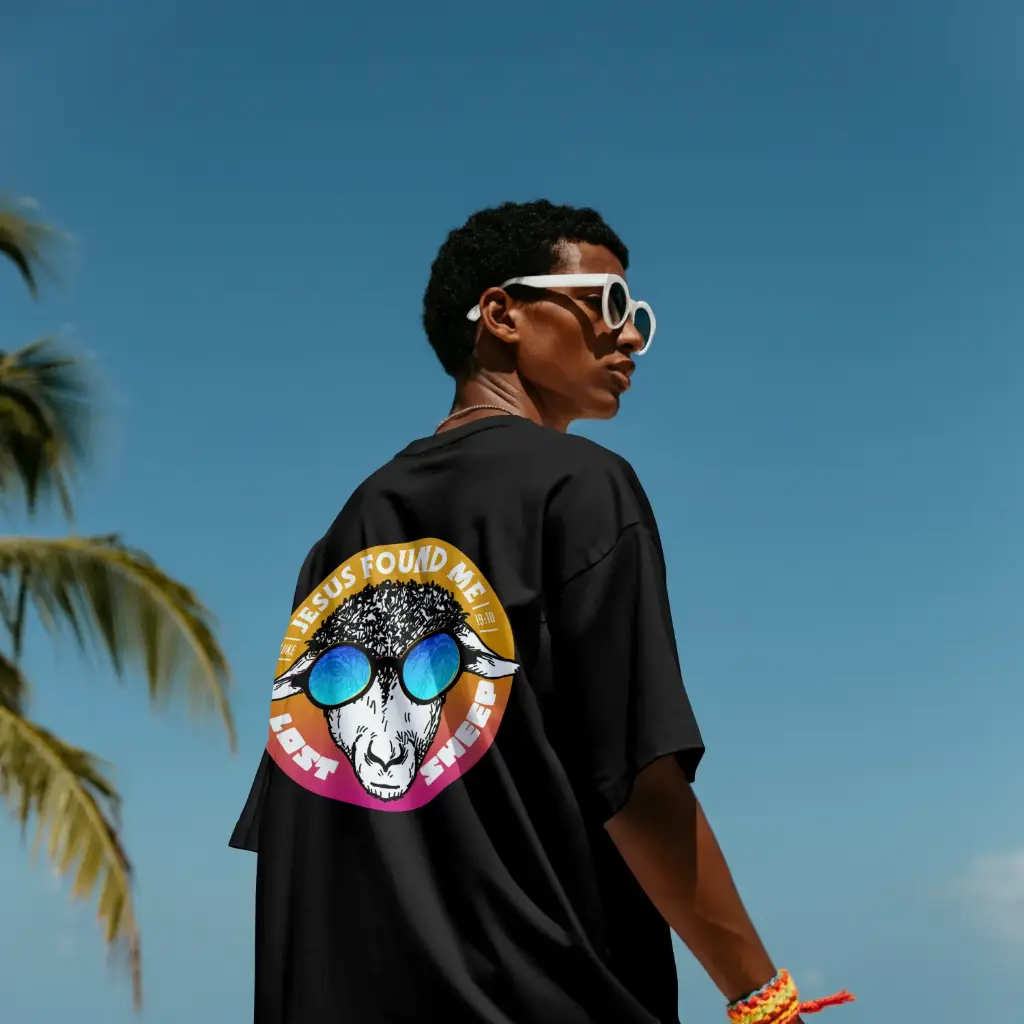 Lost Sheep | Luke 15:4 | Premium street wear | Christian Bible Verse Premium street wear | Unisex