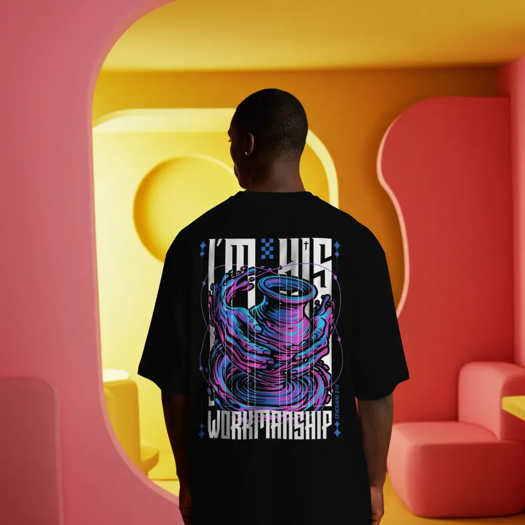 I Am His Workmanship | Ephesians 2:10 | Christian Bible Verse Premium street wear | Unisex