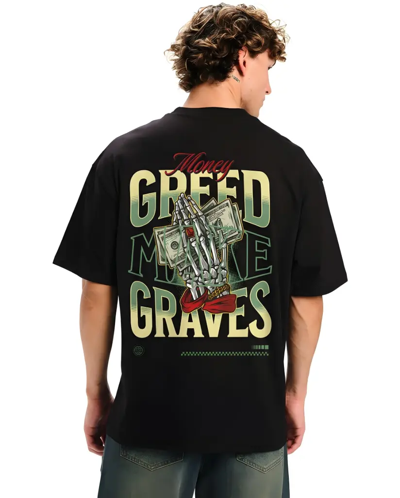 Greed Make Graves | Premium street wear | Christian Bible Verse Premium street wear | Unisex