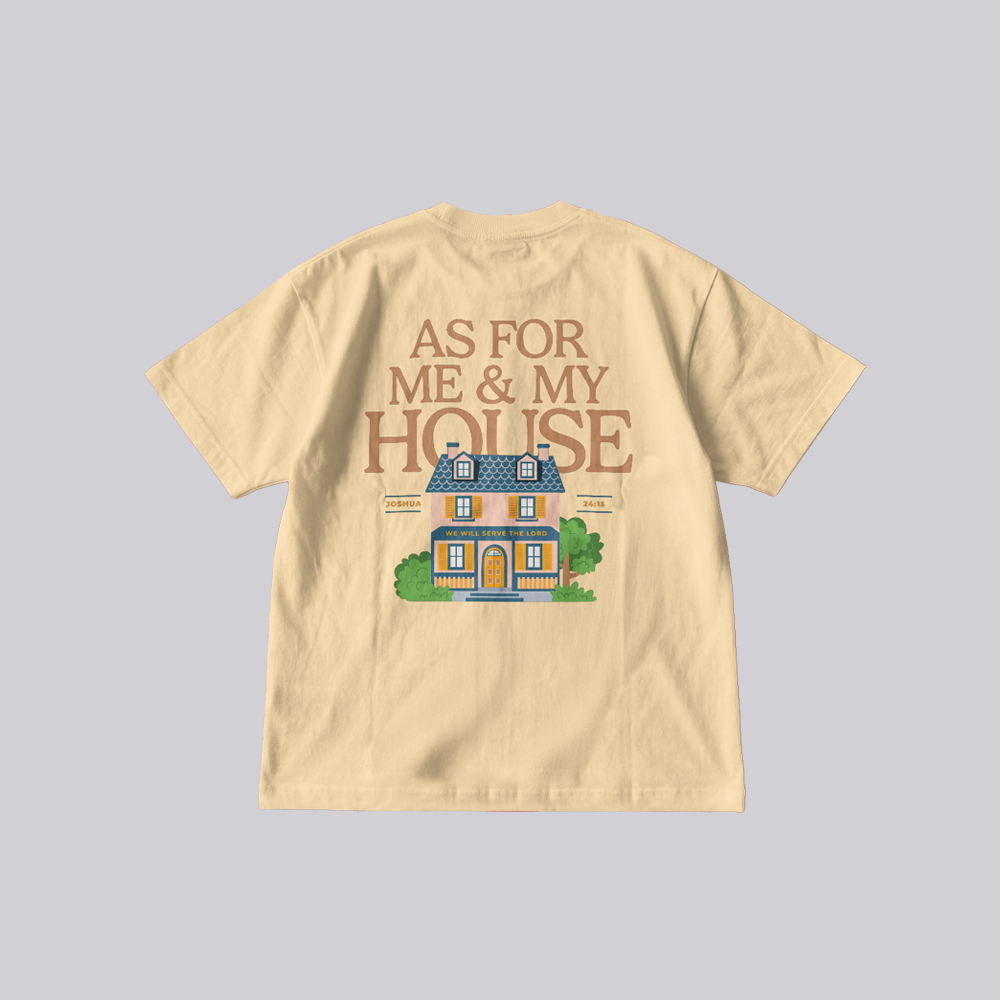 As For Me & My House We Will Serve the Lord | Joshua 24:15 | Christian Bible Verse Premium street wear | Unisex