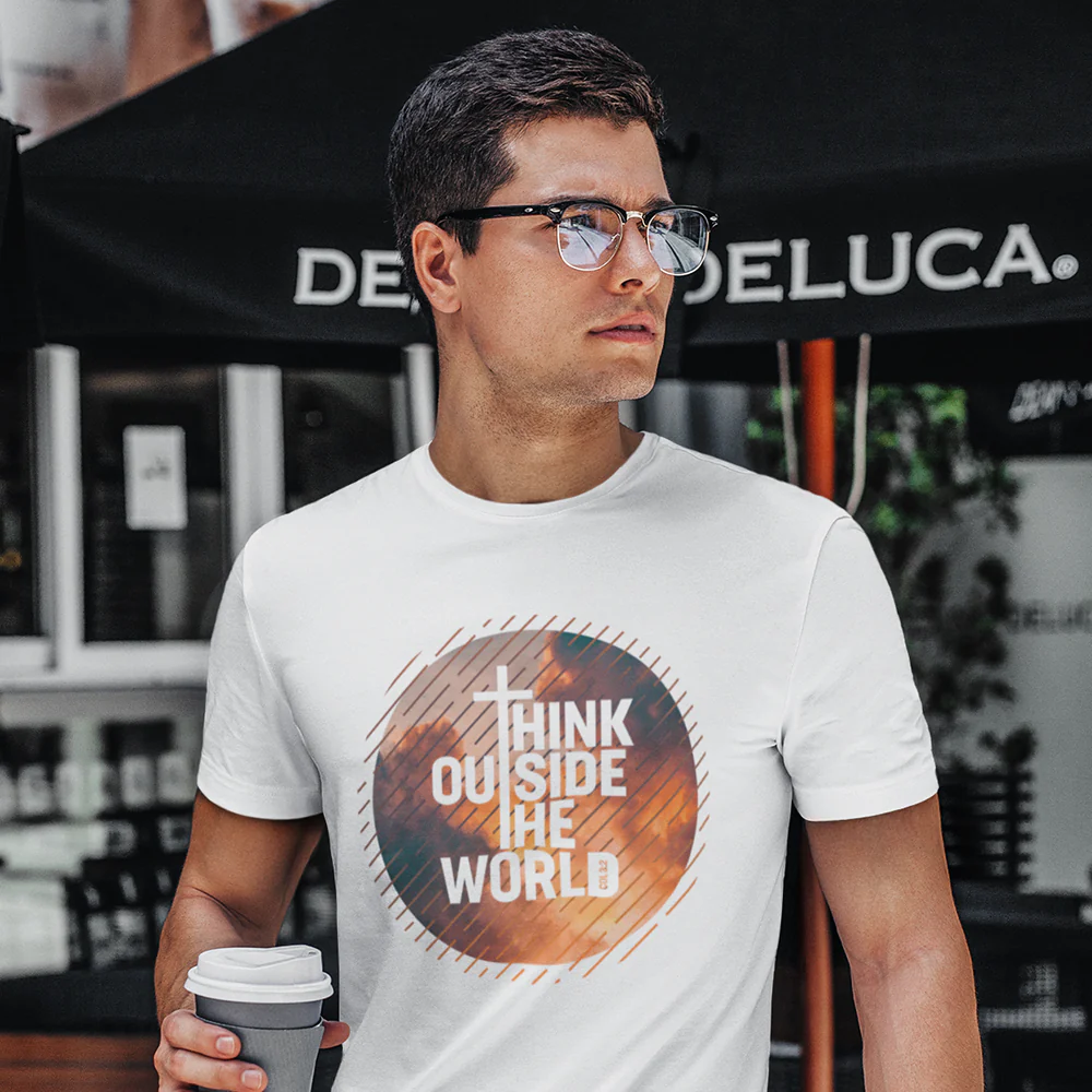Think Outside the World | Christian Gospel T-shirt | Unisex