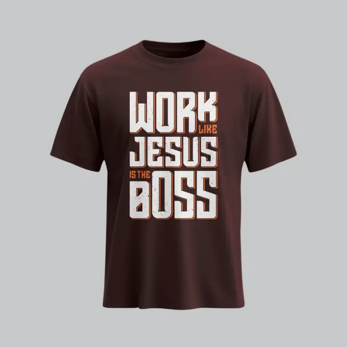 Work Like Jesus | Christian Gospel T-Shirt | Unisex