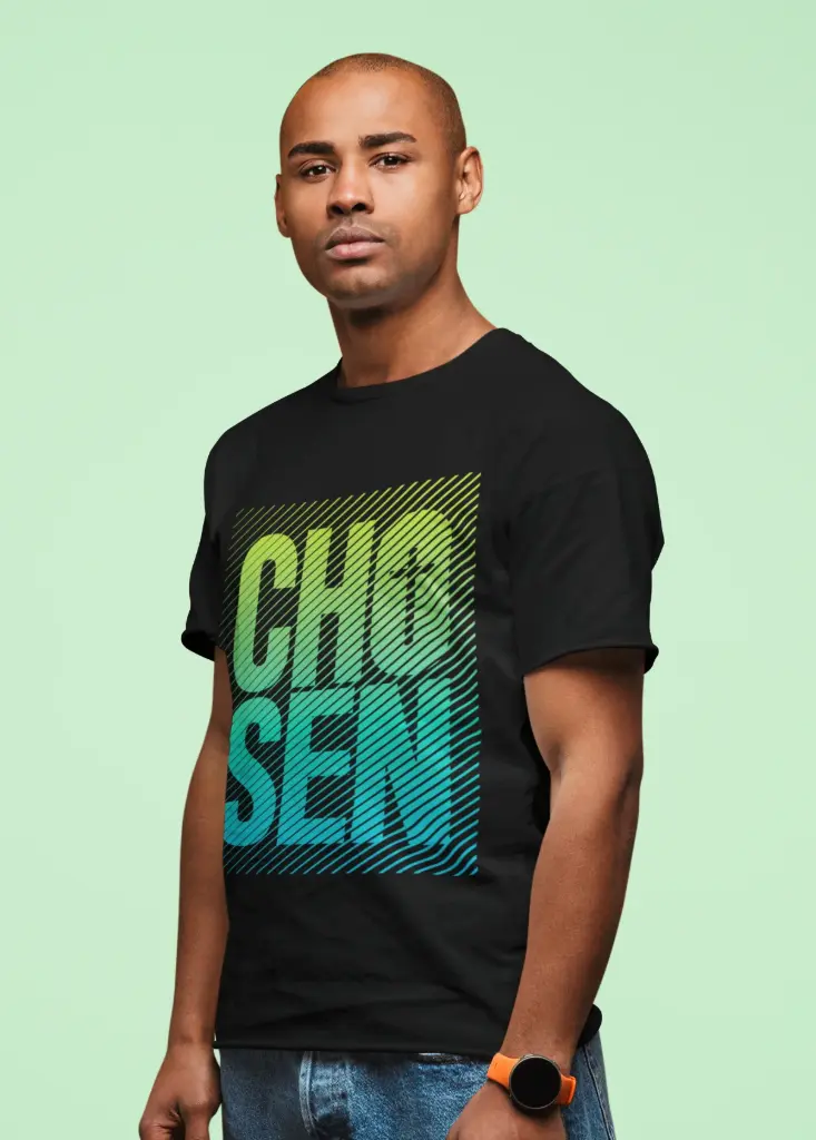 Chosen | 1 Peter 2:9 | Christian Bible Verse T-Shirt | Unisex