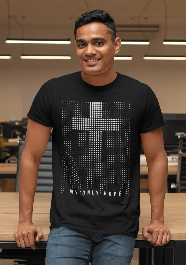 My Only Hope | Revelation 21:4 | Christian Bible Verse T- Shirt | Unisex