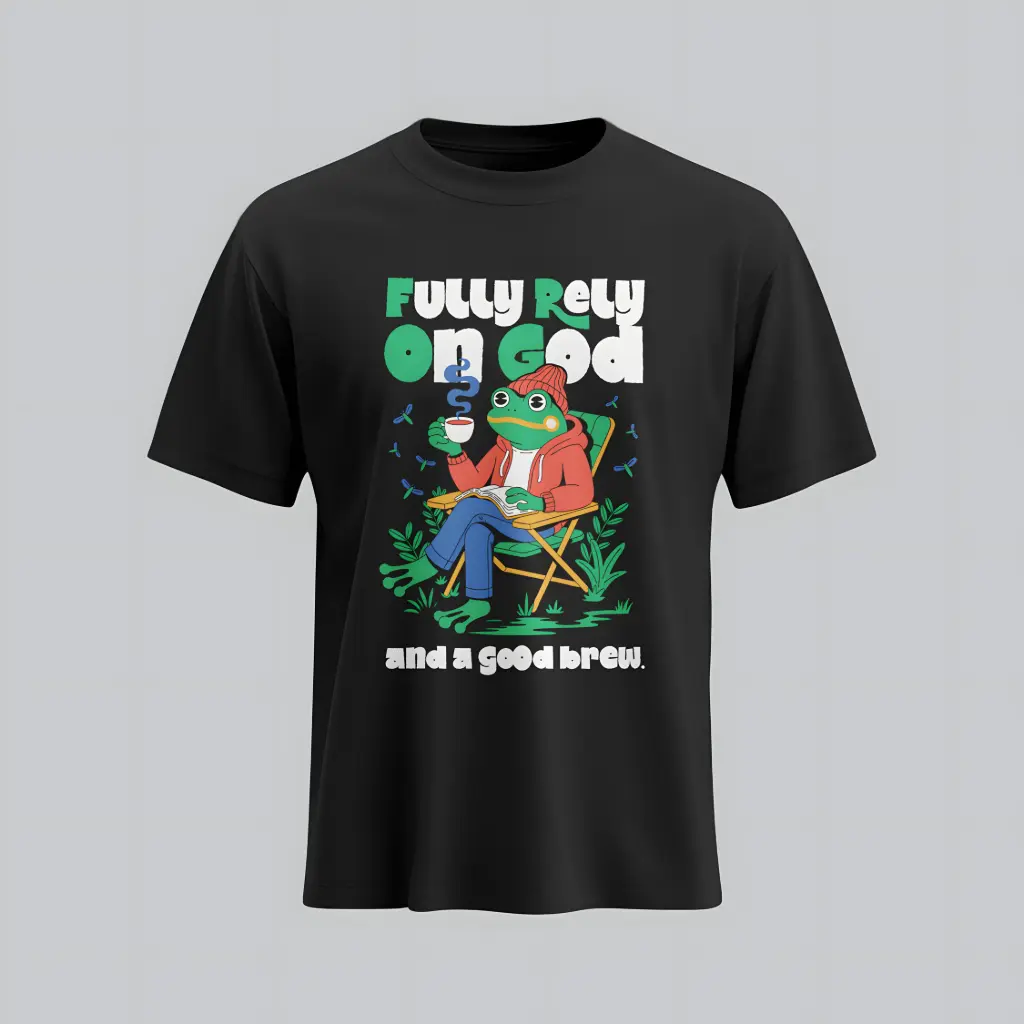 Fully Rely on God | Christian Gospel T-Shirt | Unisex